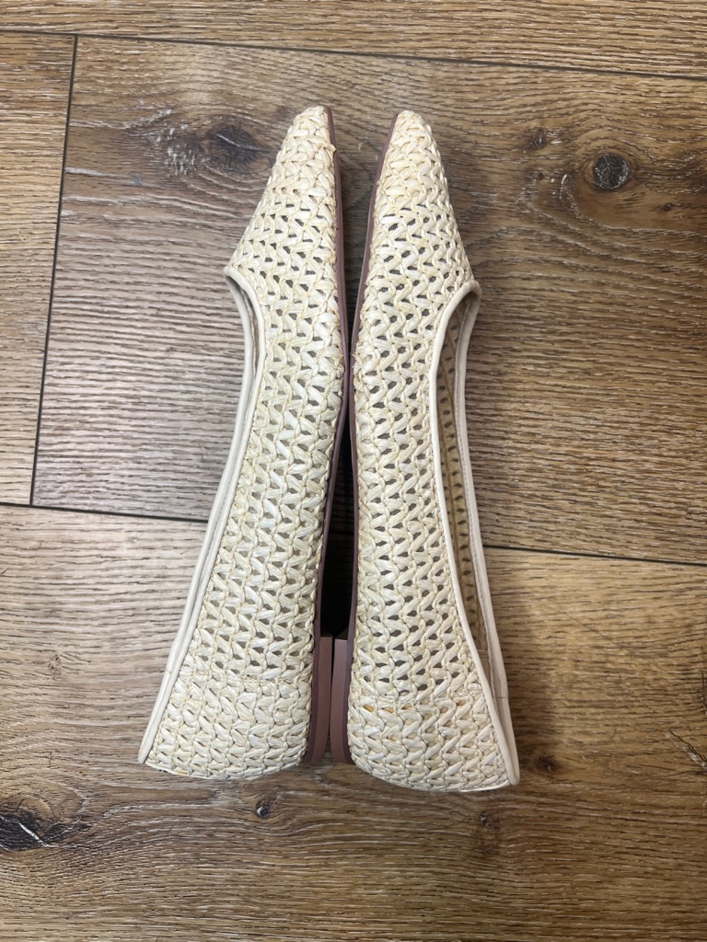 Sam Edelman Wanda Raffia Flats Size 7.5 - Picture 4 of 7